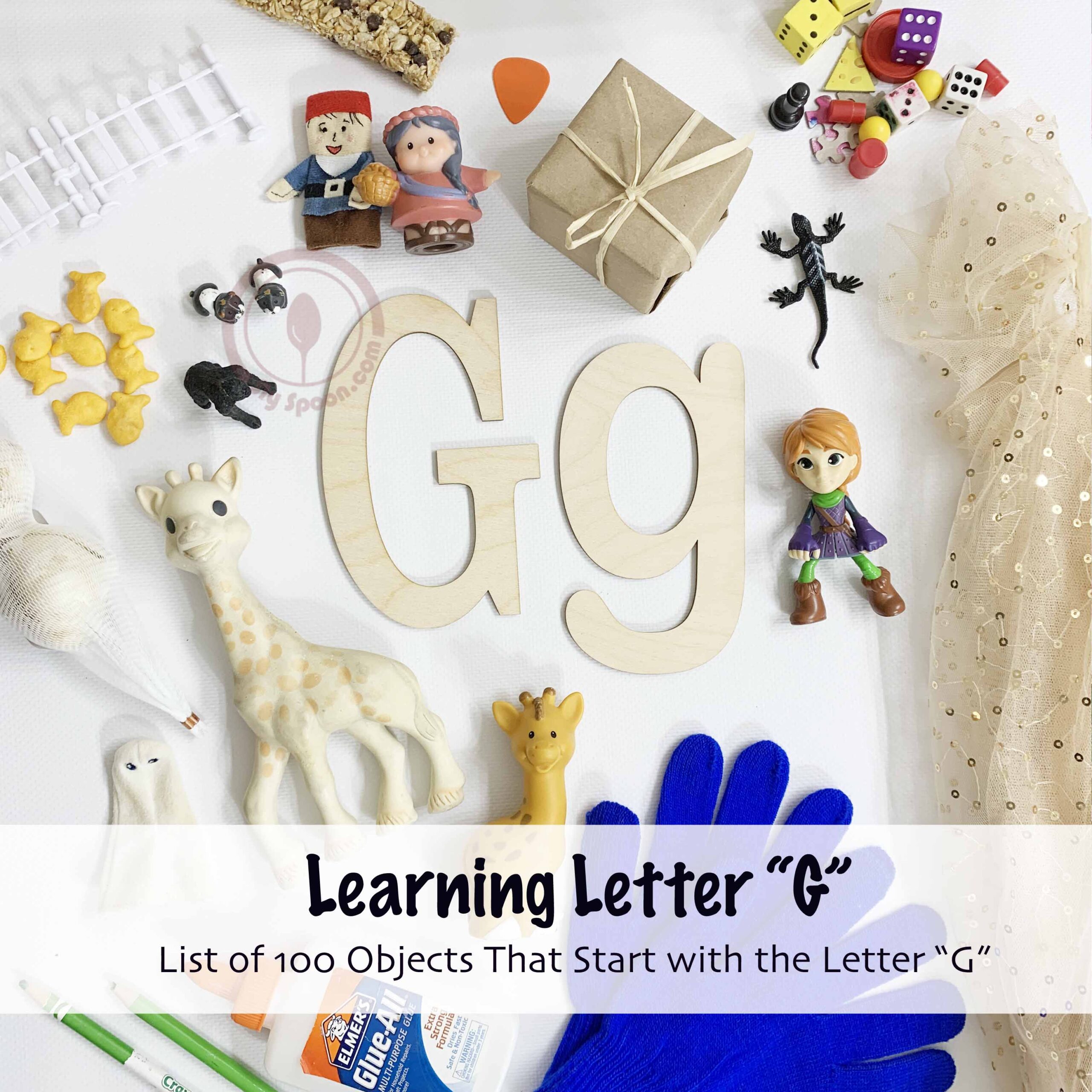 Big List of Object and Things that start with Letter G