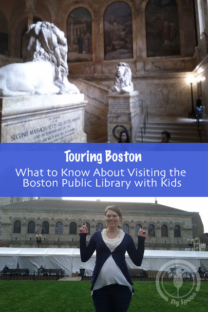 Boston Public Library with Kids