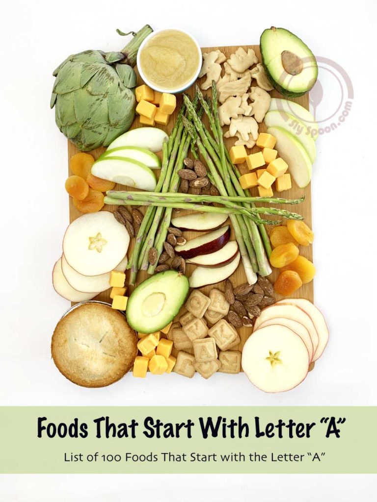 100 Foods That Start With Letter A