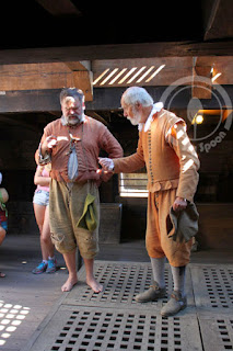 Mayflower II actors in costume