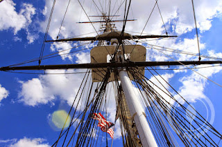 USS Constitution (or Old Iron Side) rigging