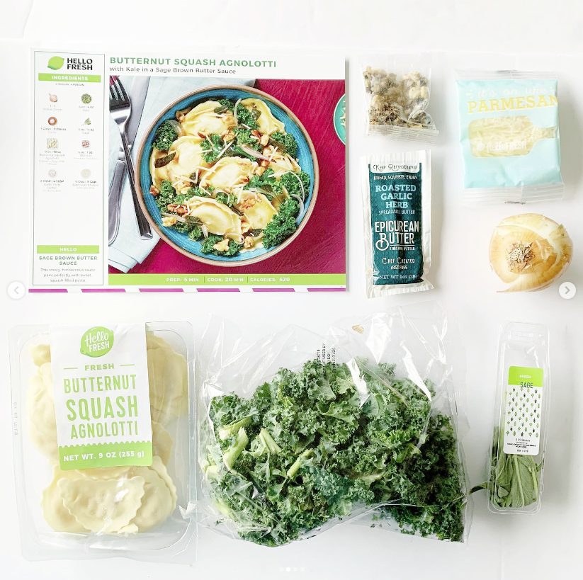 Hello Fresh meal Kit review, pictures of foods included