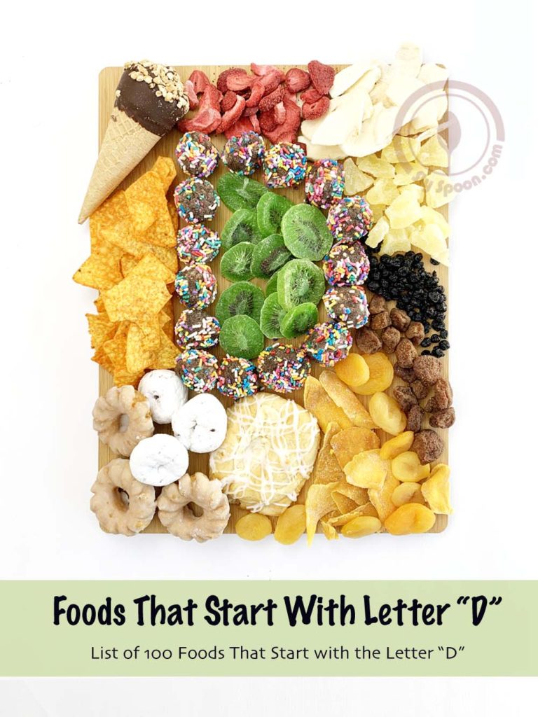 100 foods that start with letter D, list of letter d foods charcuterie board. 