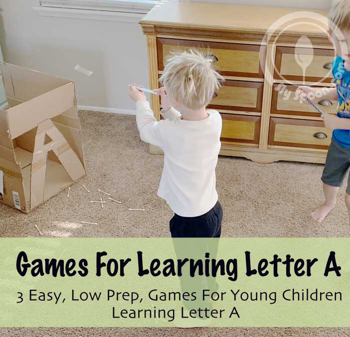 Easy Games for Learning Letter A
