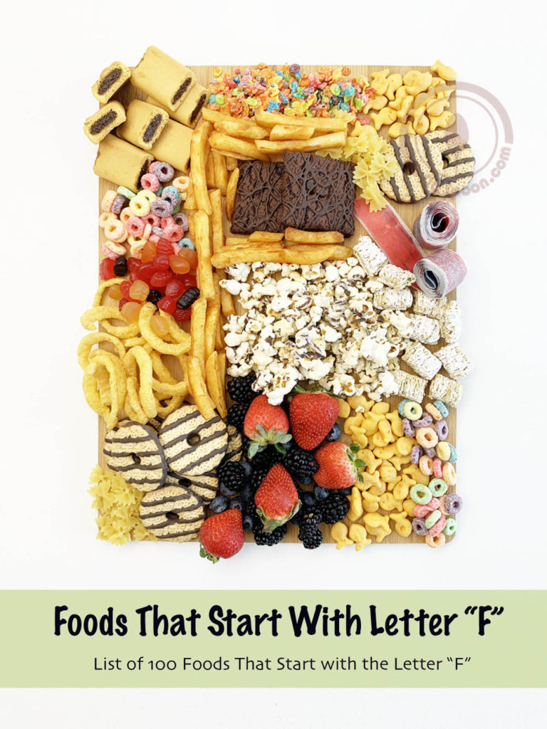 Letter F Foods on a Charcuterie Board