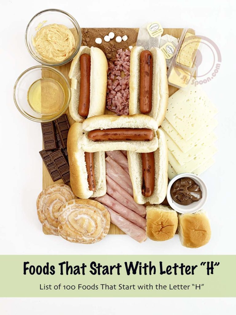 ABC H Foods Charcuterie Board Foods that start with letter H