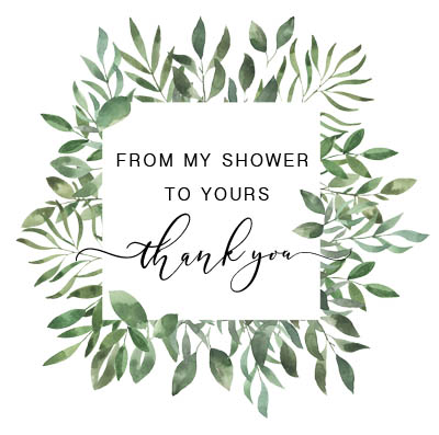 From My Shower To Yours Free Printable - Sly Spoon