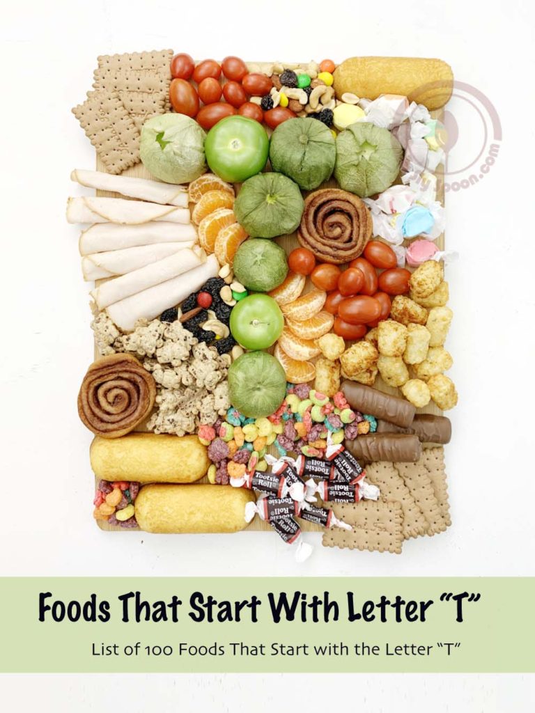 image of Foods that start with letter T