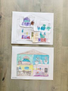 Quick and Easy Letter D Activity Ideas for Preschoolers - D is for Designing a Dollhouse