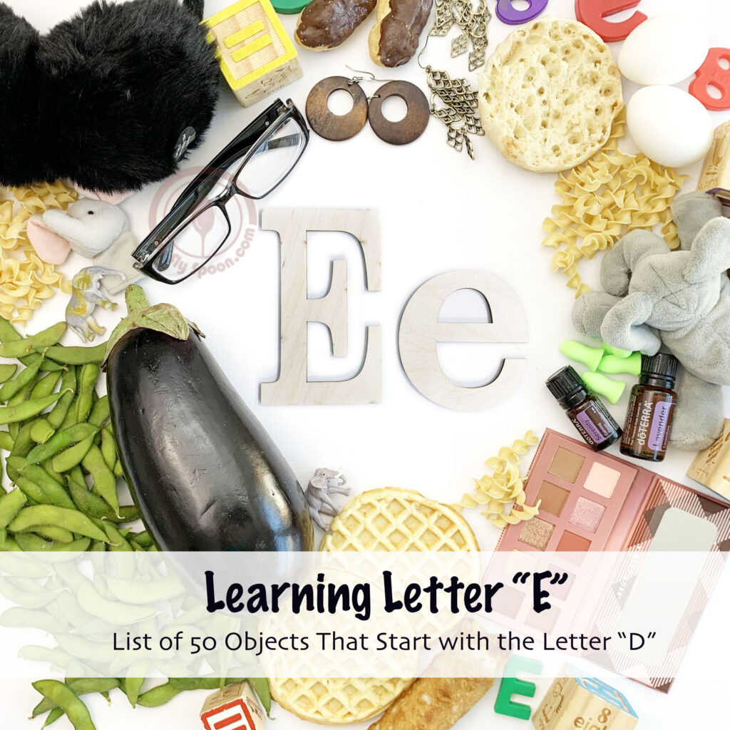 Picture of Objects and Things that start with Letter E