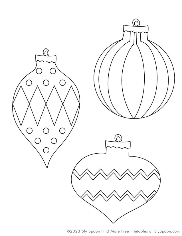 20 Free Adorable Christmas Themed Coloring Book Pages! - Sly Spoon