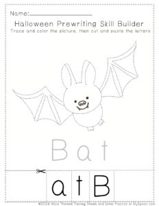 Spooktacular Fun with Free Printable Halloween Themed Worksheets to ...