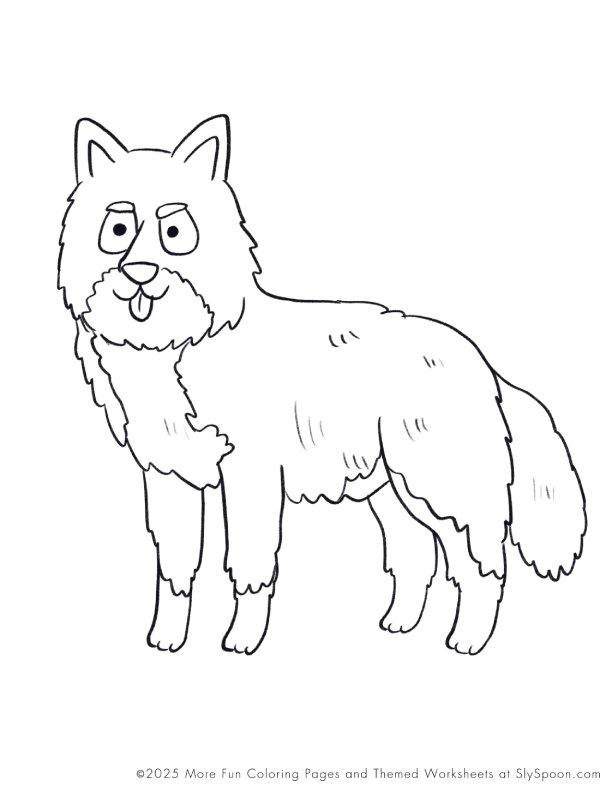 Free Printable Dog Puppy Doggie Themed Coloring Page Utonagan Dog, Free Printable Worksheets