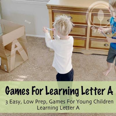 3 Easy Low Prep Letter A Activities