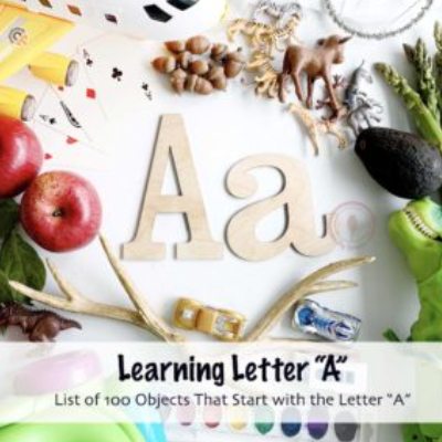 100 Objects that start with Letter A