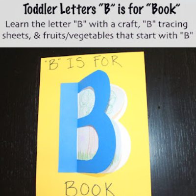 Letter B Craft Idea