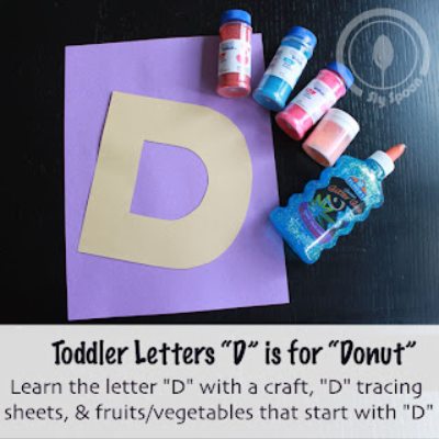 Letter D Craft Idea