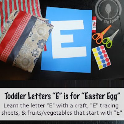 Letter E Activity Idea