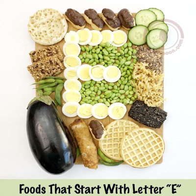 100 Letter E Foods