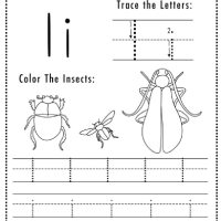 Halloween Themed Letter I Worksheets