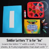 Letter I Ice Activity