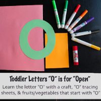 Letter O Craft Idea