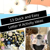 13 Quick and Easy Letter H Activities