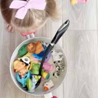 Easy Letter A Play Activity Ideas - Animal Soup