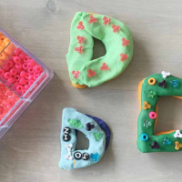 Letter D Craft Idea - Donut Making