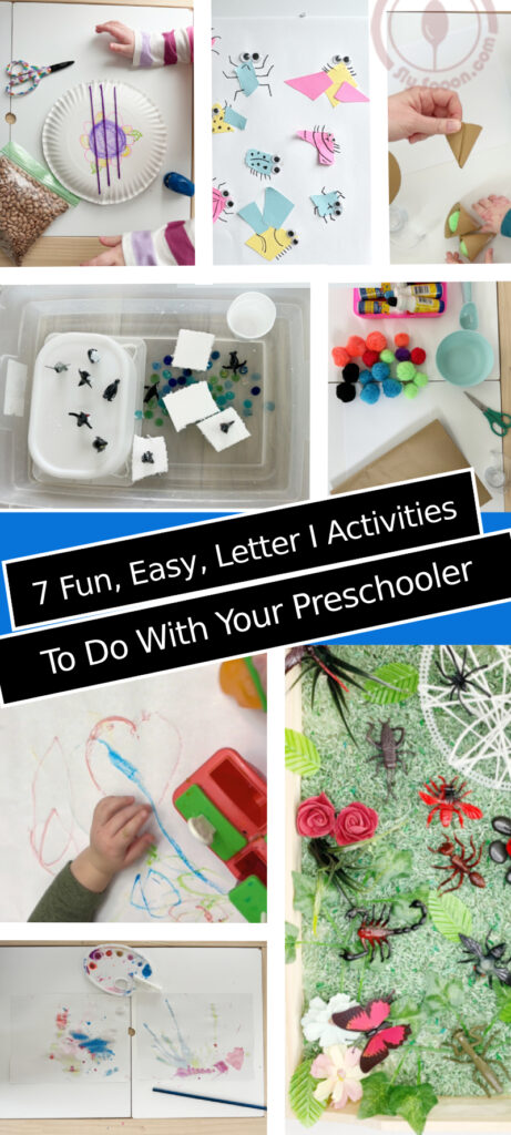 7 Fun Easy Letter I Activity Ideas to do with your preschooler today