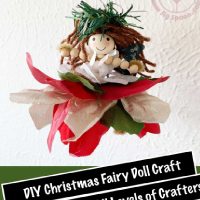 DIY Christmas Fairy Craft