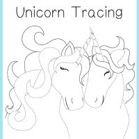 11 Free Printable Unicorn Tracing and Drawing Worksheets For Pencil Control