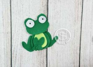 Felt Frog Tutorial Easy Felt Frog Plushie Sewing Tutorial for Beginners – Free Printable ...
