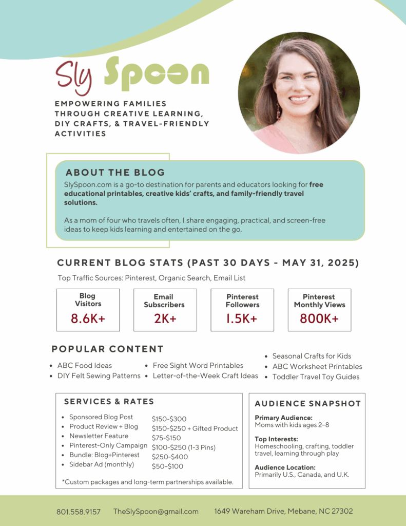 Press Kit Brittney Jenson Sly Spoon