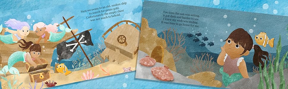 Mermaid for a day sneak peek into book 3