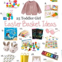 Non Food Toddler Girl Easter Basket Gift Guide