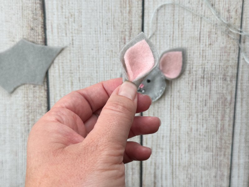 Felt bat ears