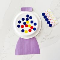 Gumball Machine Letter G Craft Idea
