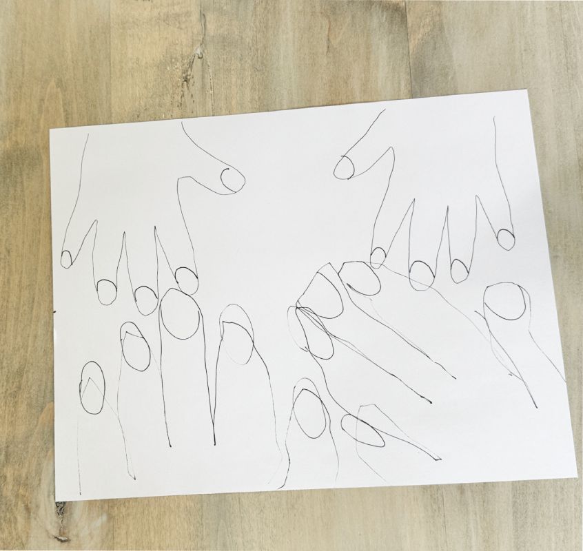 Letter N is for Nail Salon quick and easy pretend play for Preschoolers and Kindergarteners learning letter N