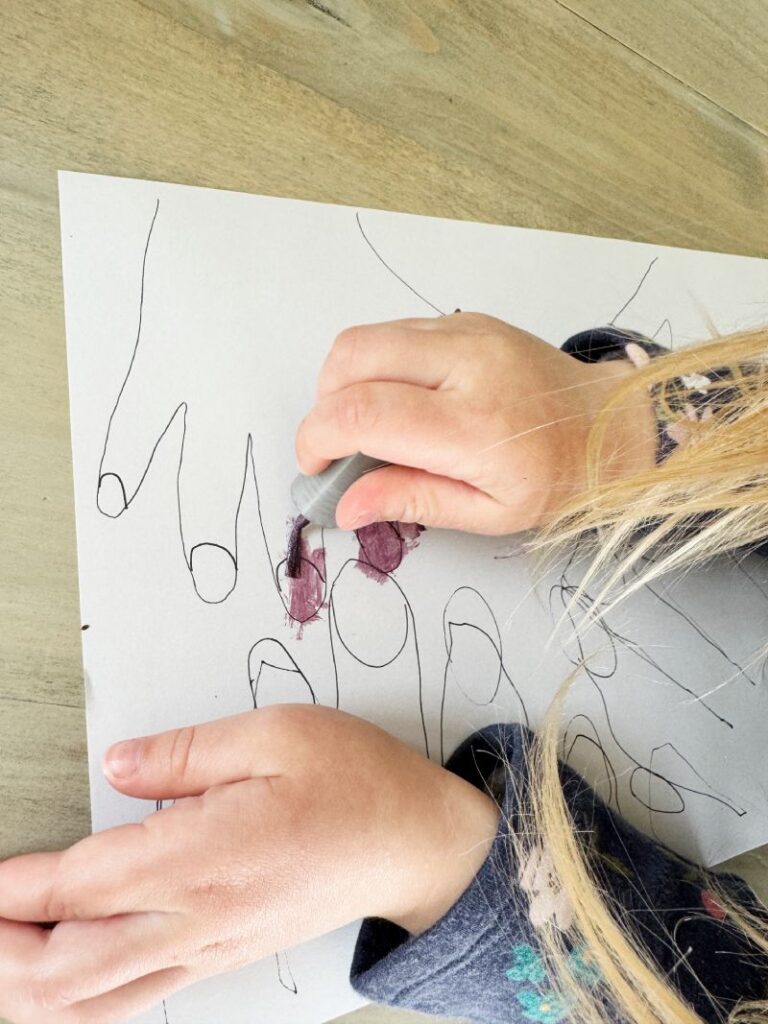Letter N is for Nail Salon quick and easy pretend play for Preschoolers and Kindergarteners learning letter N