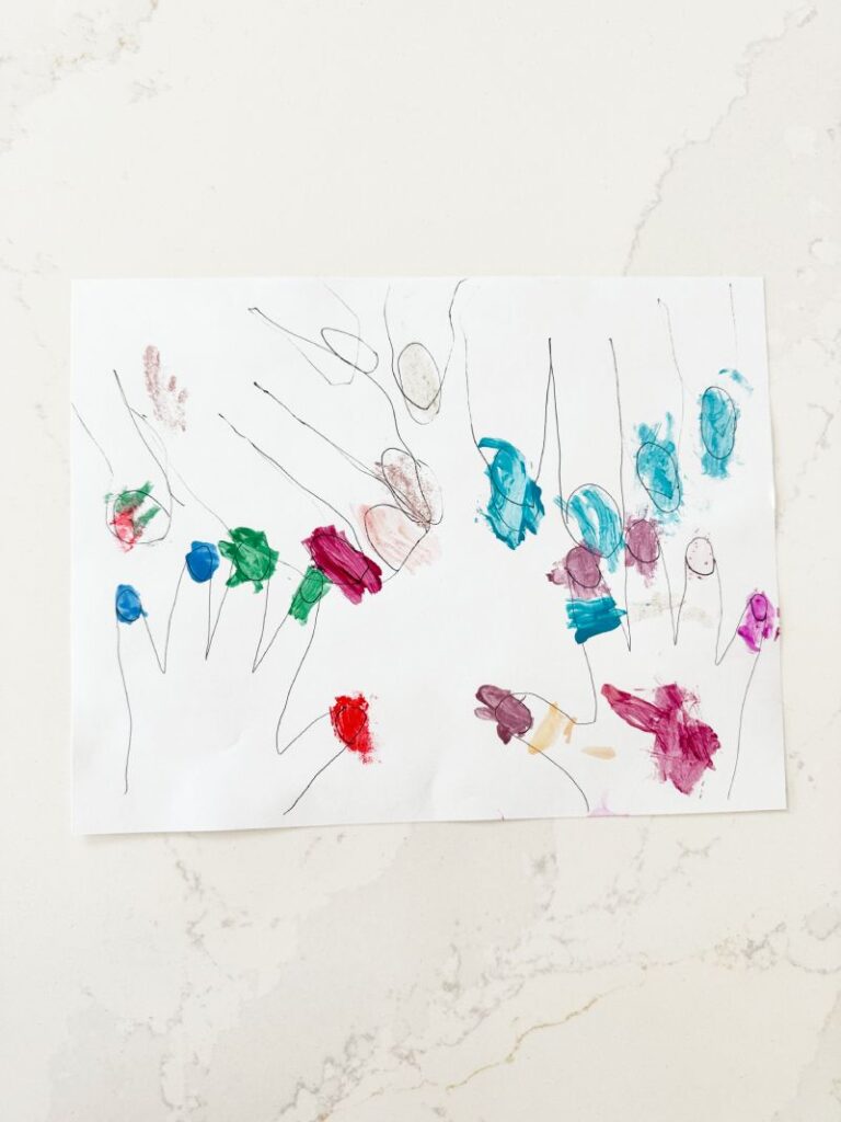 Letter N is for Nail Salon quick and easy pretend play for Preschoolers and Kindergarteners learning letter N