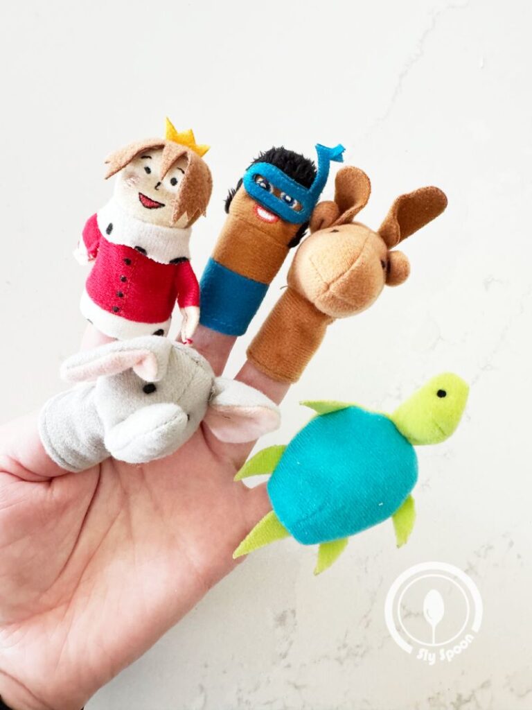 Letter P is for Puppets Play Activity Idea