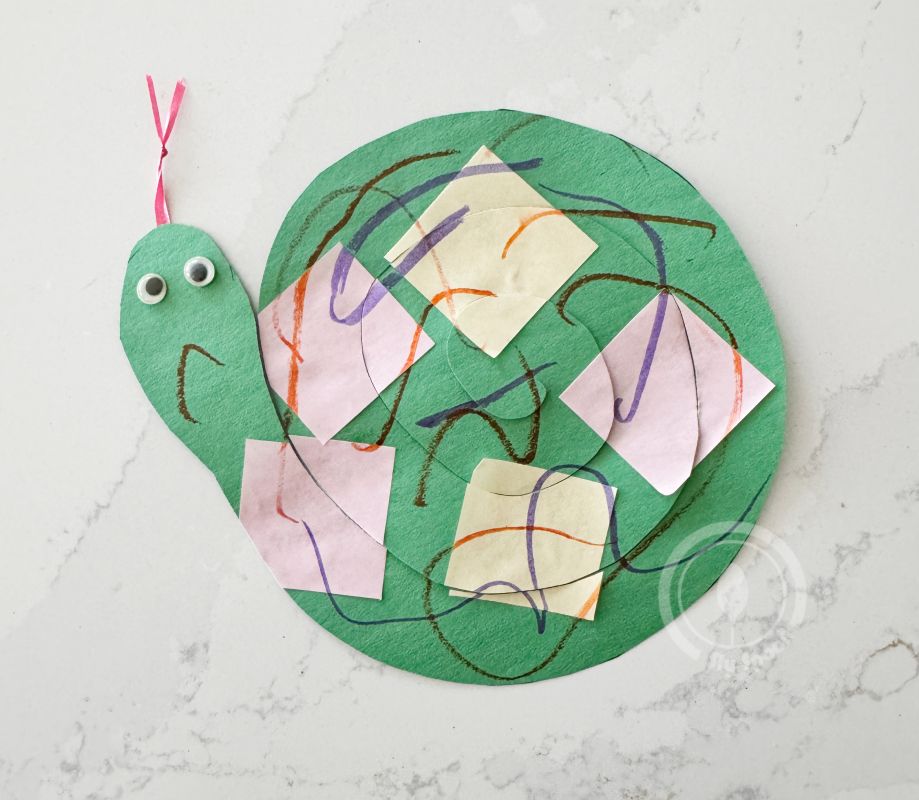 Letter S is for Spiral Snake Cutting Scissor Skills Activity idea for preschoolers and kindergarteners learning Letter S