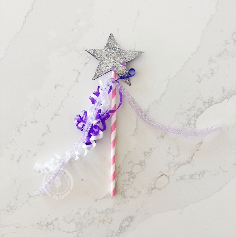 Letter W is for Wand craft idea for preschoolers and kindergarteners learning Letter W