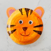 Tiger Paper Plate Craft