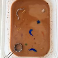Letter U Underground Sensory Bin