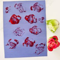 Vegetable Stamp Craft