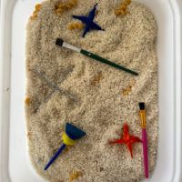 Letter X Excavating X Sensory Bin