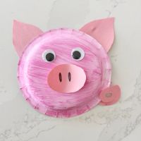 Letter P is for Pig Paper Plate Craft