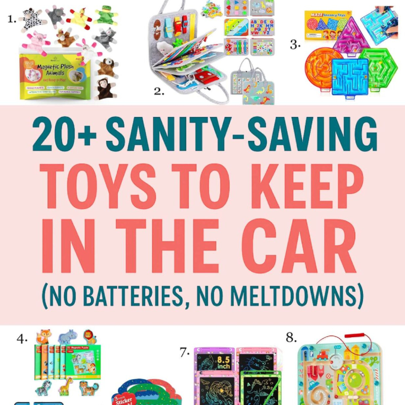 Sanity-saving toys for the car